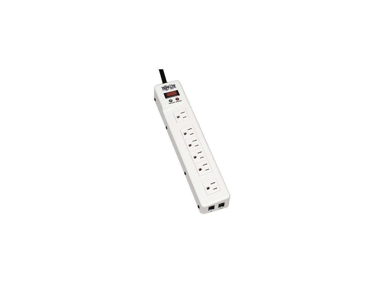 Tripp Lite TLM626TEL15 15ft Cord 6 Outlets 1340 joule Surge Suppressor
