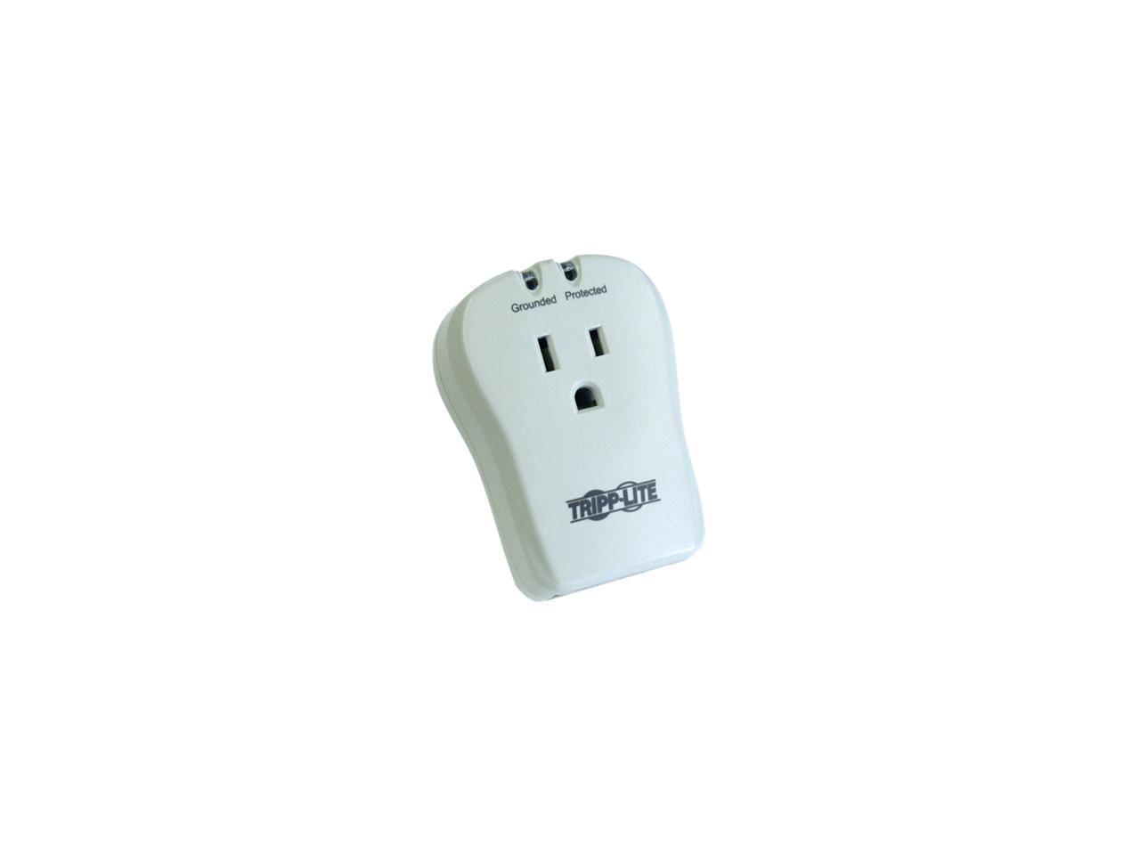 TRIPP LITE TRAVELCUBE Wall Mount 1 Outlets 1080 joule Direct Plug-in Surge Protector