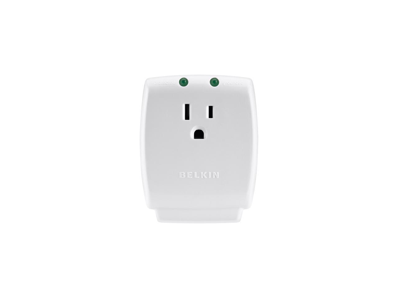 BELKIN F9H100-CW 1 Outlets 885 joules SurgeCube
