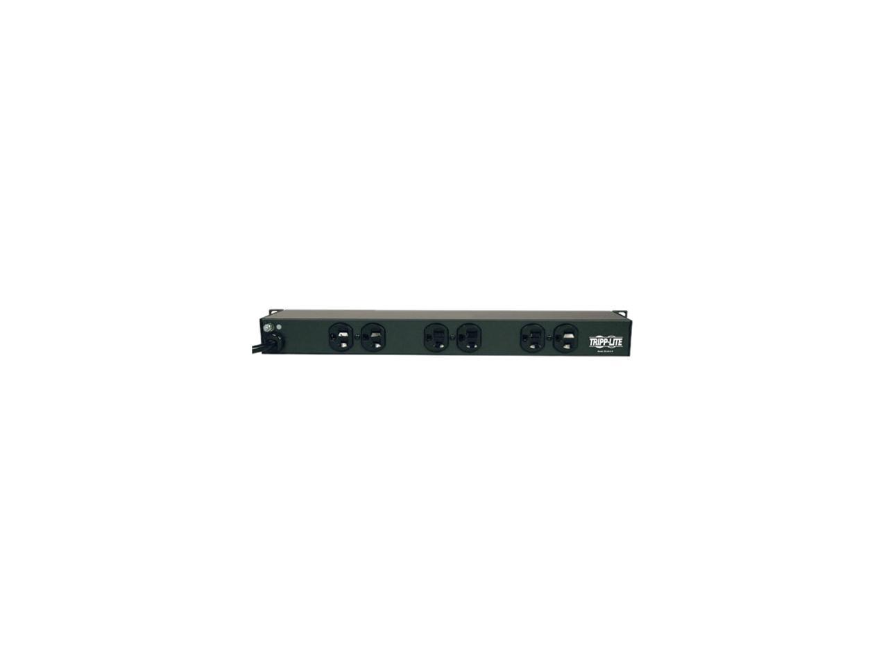 TRIPP LITE RS-0615-R 6 Outlets Power Strip 120V Input Voltage 15 Feet Cord Length