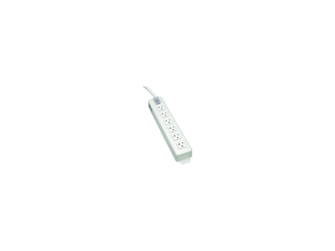 TRIPP LITE TLM615NC20 6 Outlets Power Strip 120V Input Voltage 2400W Maximum Power 15 Feet Cord Length