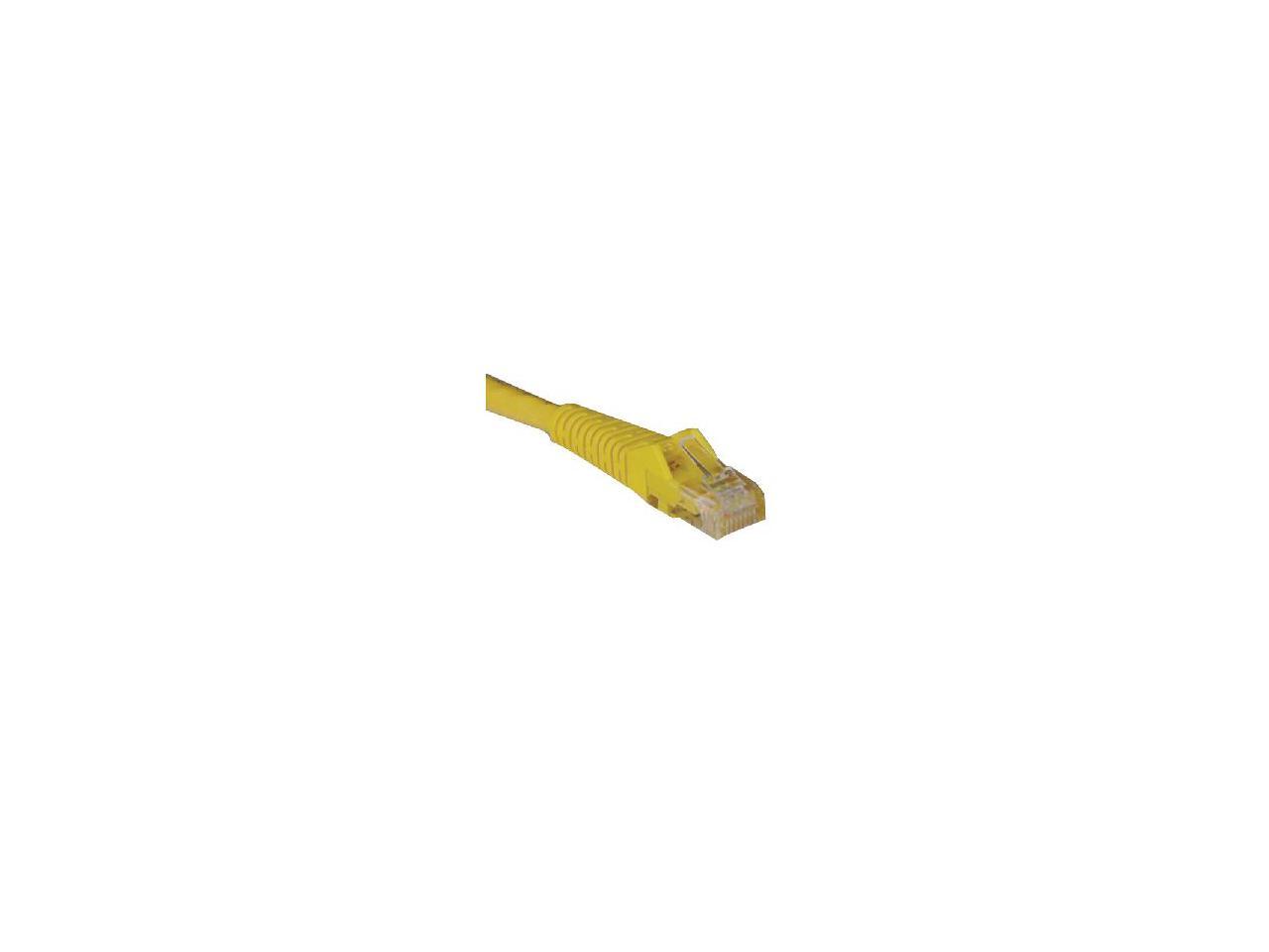TRIPP LITE N201-005-YW 5 ft. Cat 6 Yellow Cat6 Gigabit Snagless Patch Cable