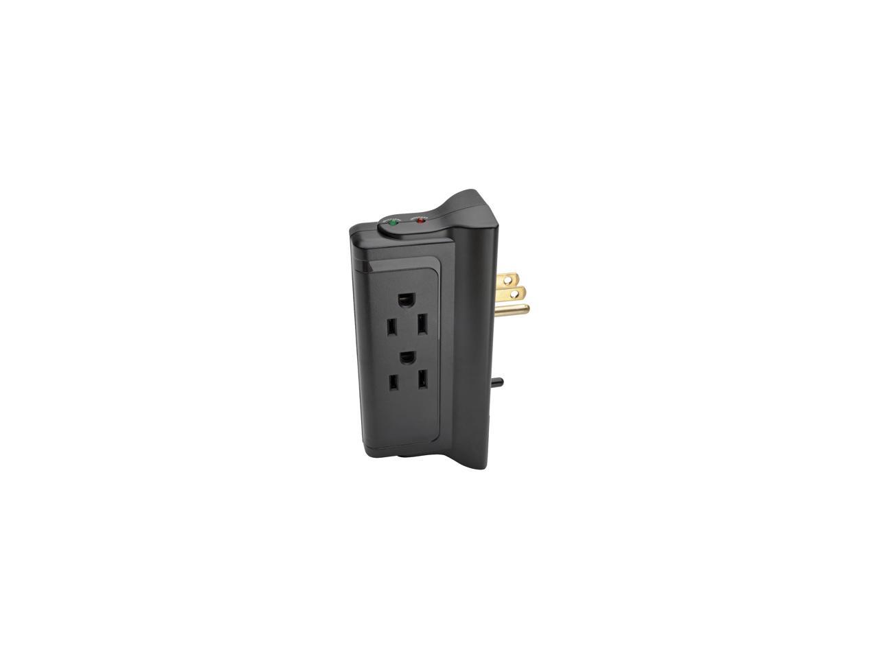 TRIPP LITE TLP4BK Direct plug-in 4 Outlets 720 Joules Protect It! Surge Suppressor