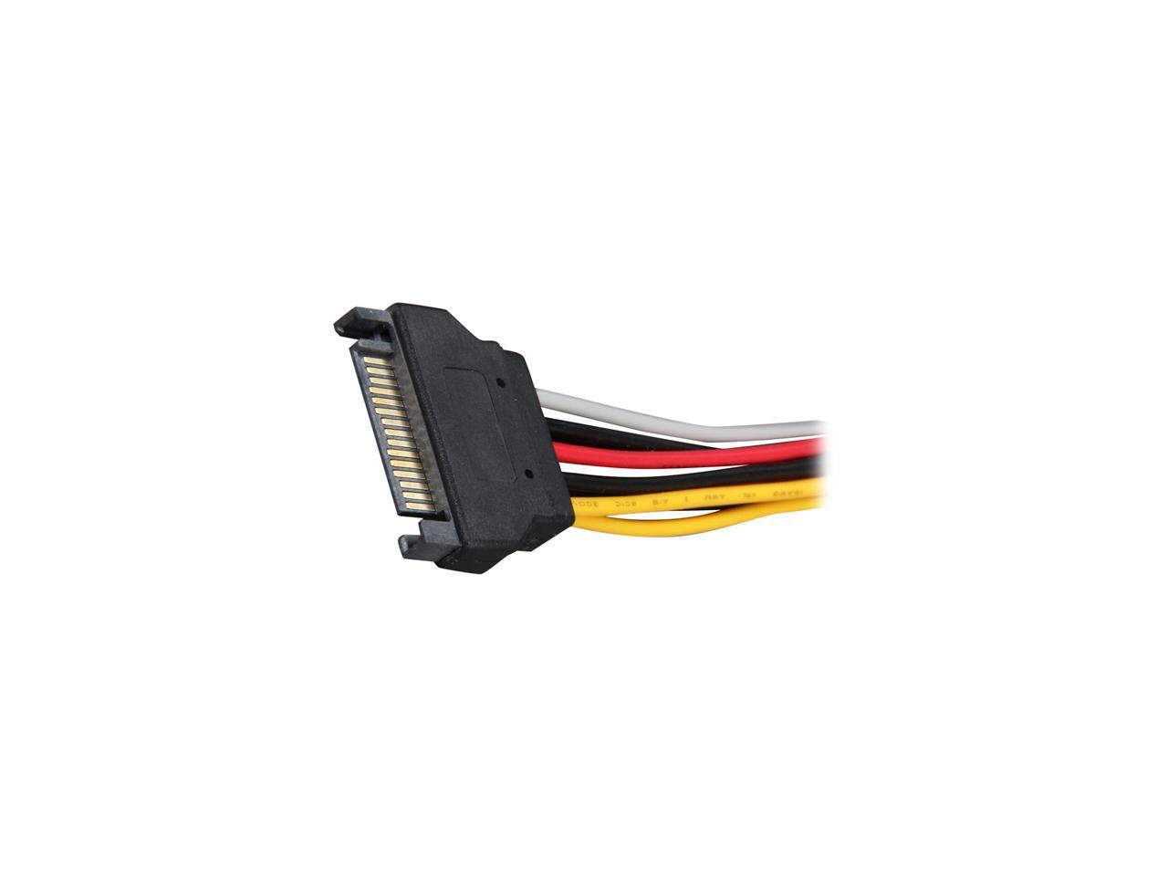 StarTech.com PYO2SATA 6in SATA Power Y Splitter Cable Adapter - M/F - 6in SATA power Y Cable - 6in SATA power Splitter