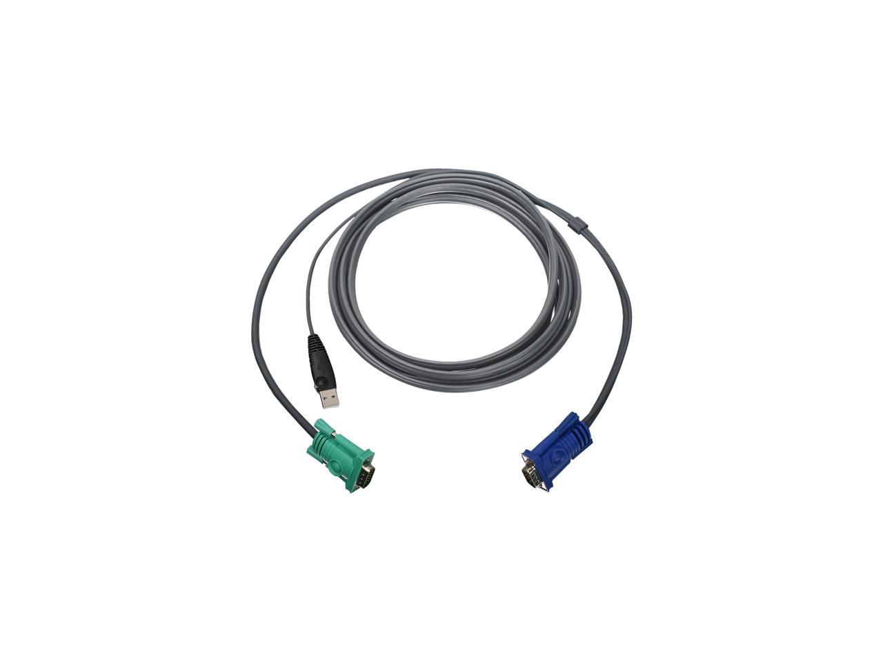 IOGEAR 10 ft. USB KVM Cable G2L5203U