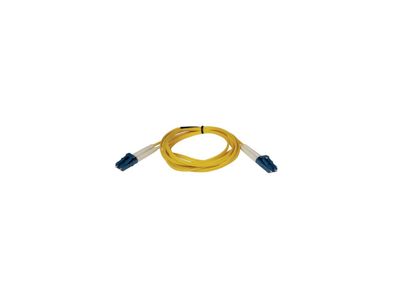 Tripp Lite Duplex Singlemode 8.3/125 Fiber Patch Cable (LC/LC), 5M 16-ft. (N370-05M)