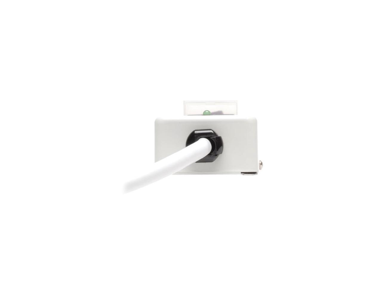 TRIPP LITE SPS606HGRA 6 Feet 6 Outlets 1050 Joules Surge Protector with Right-Angle Hospital-Grade Plug and Receptacles