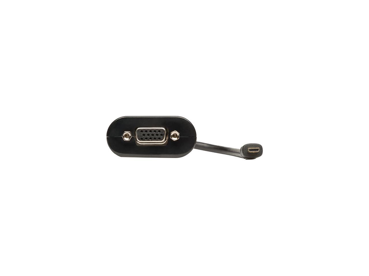 Tripp Lite P131-06N-MICRO Micro HDMI to VGA Converter Adapter