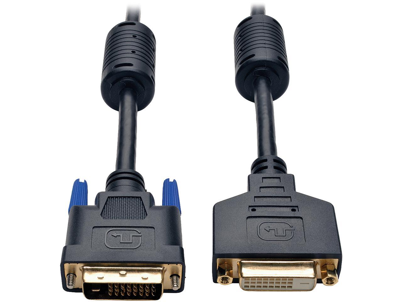 Tripp Lite DVI Dual Link Extension Cable, Digital TMDS Monitor Cable (DVI-D M/F), 10-ft. (P562-010)