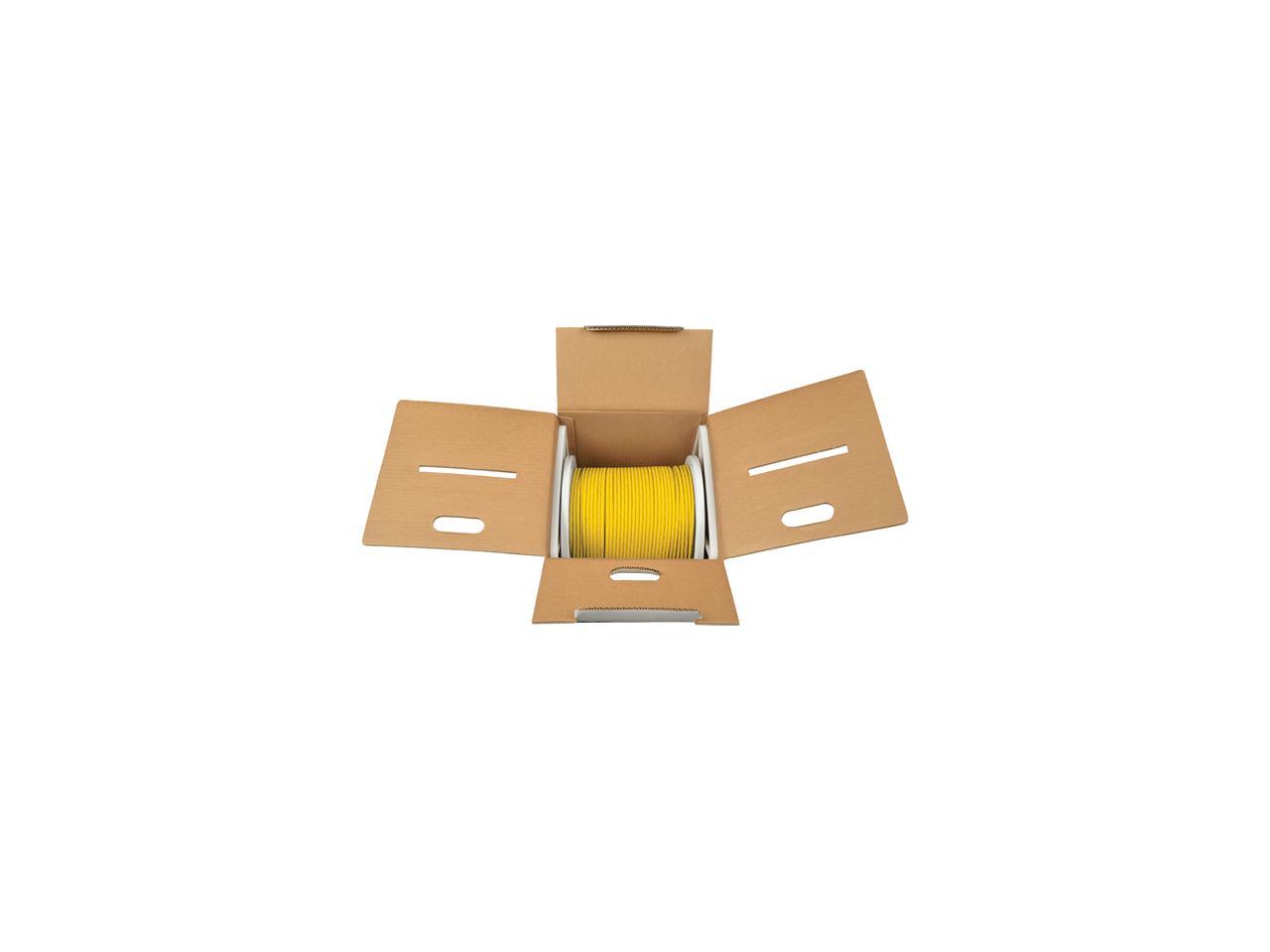 TRIPP LITE N222-01K-YW 1000 ft. Cat 6 Yellow Gigabit Bulk Solid-Core PVC Cable