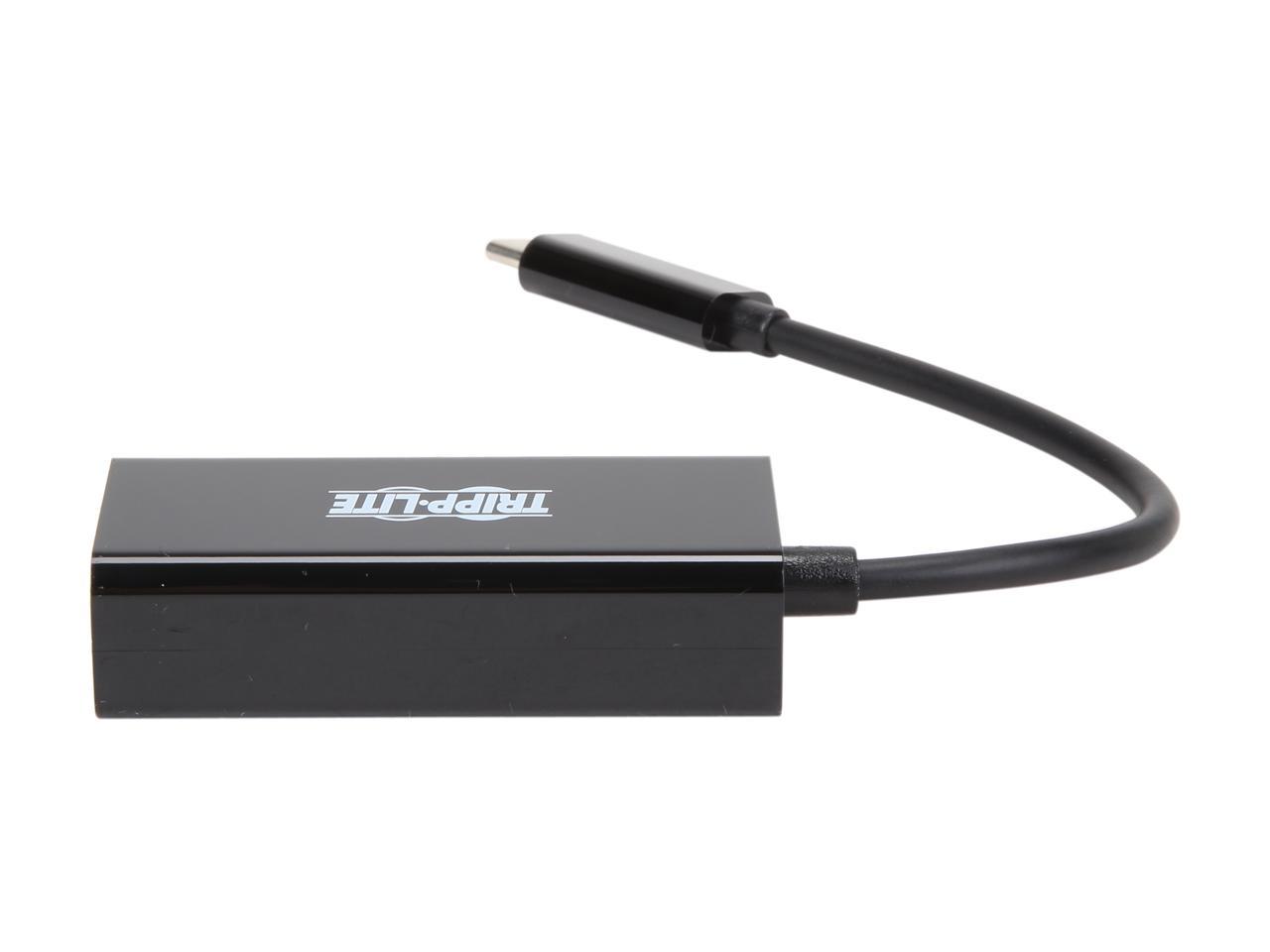 Tripp Lite USB C to Gigabit Ethernet Adapter USB Type C to Gbe 10/100/1000 (U436-06N-GB)