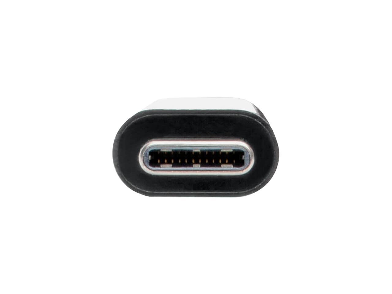 Tripp Lite USB C to DVI Adapter w/PD Charging 1080p Black USB Type C to DVI (U444-06N-DB-C)