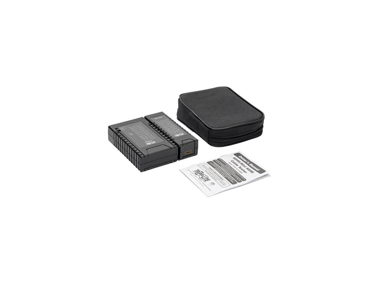 Tripp Lite HDMI & Mini HDMI Cable Tester with Carrying Case (T040-001-HDMI)