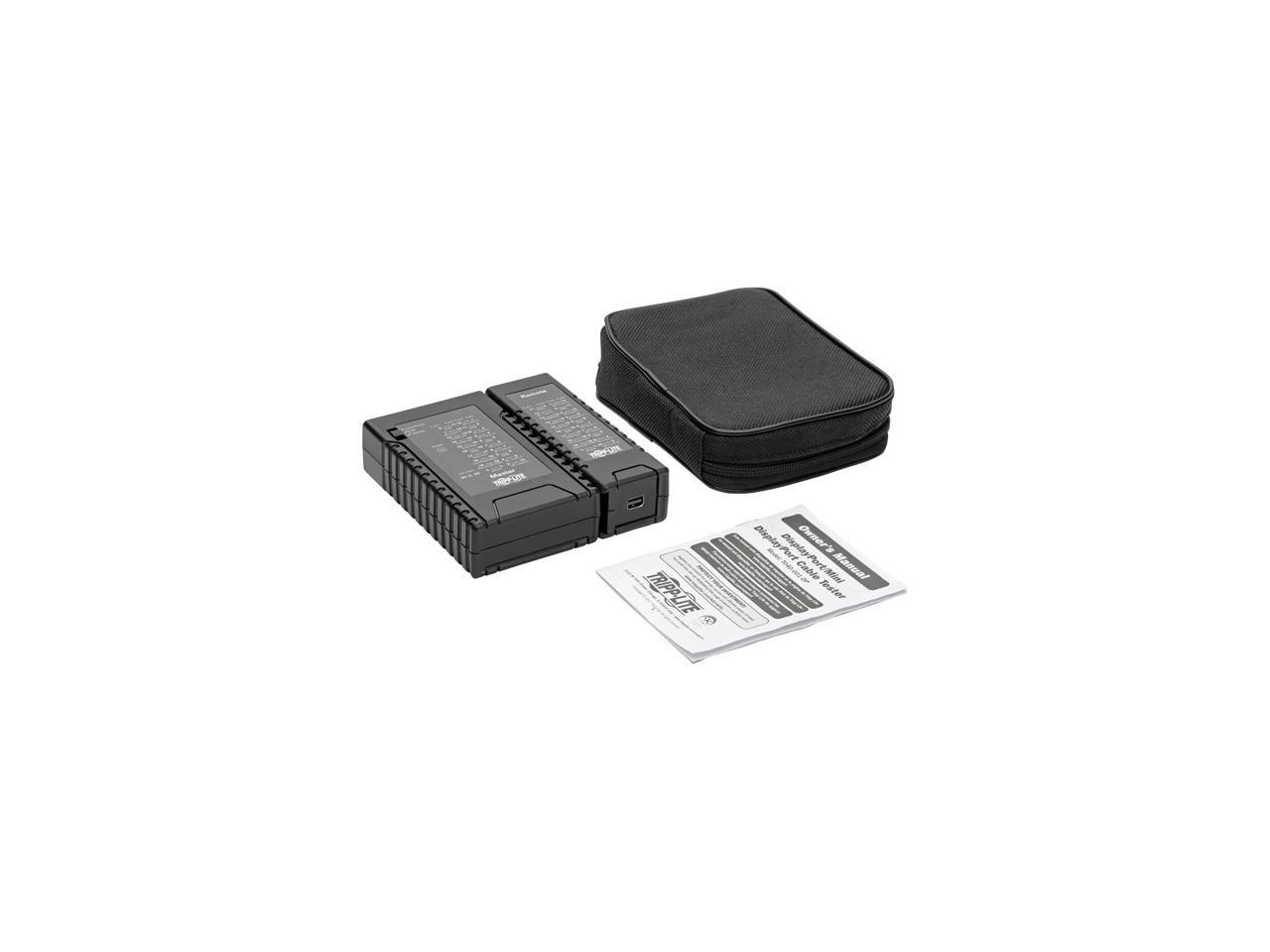 Tripp Lite DisplayPort & Mini DisplayPort Cable Tester with Carrying Case (T040-001-DP)