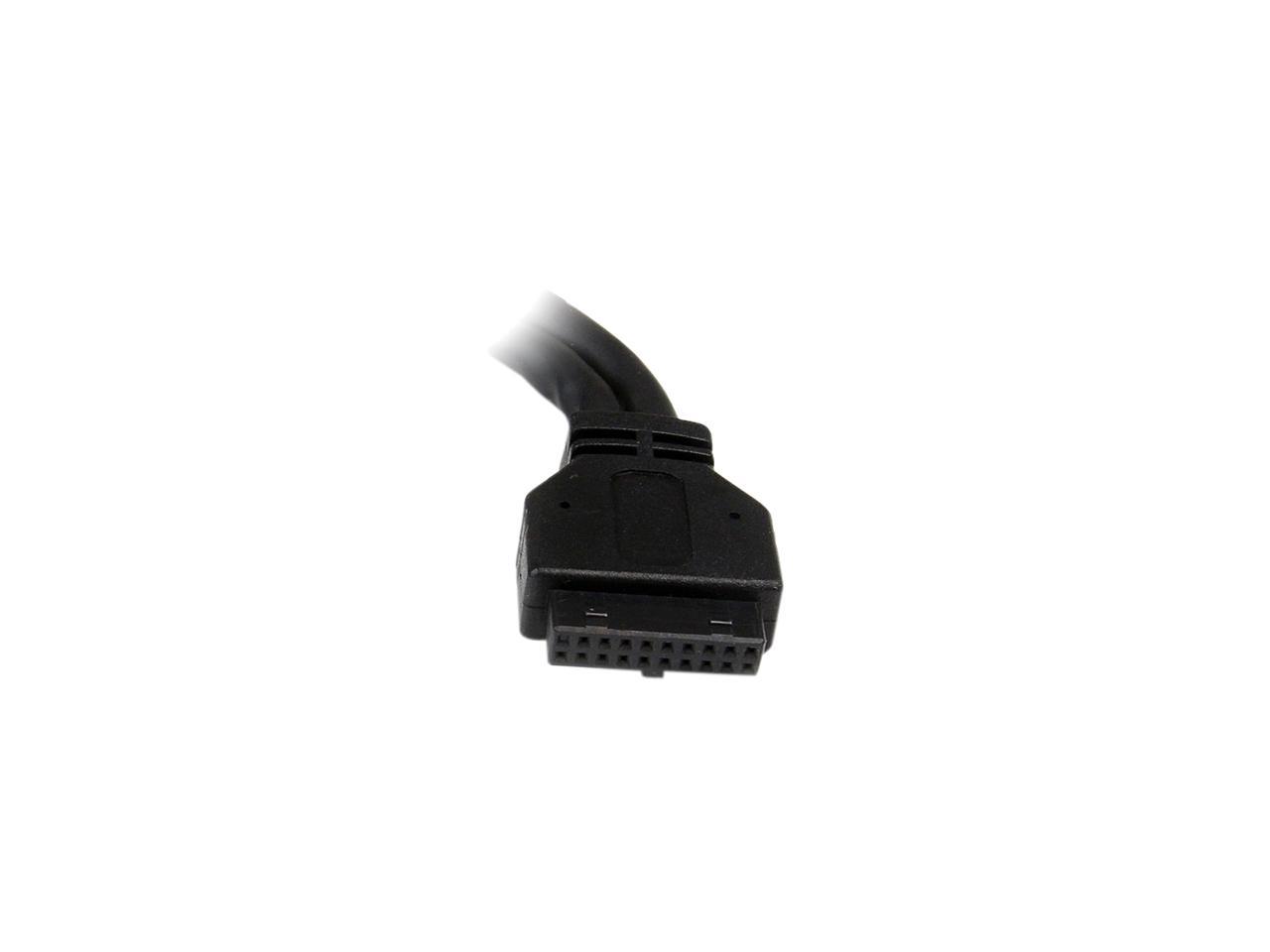 StarTech.com 2 Port Internal USB 3.0 Motherboard Header Adapter Cable