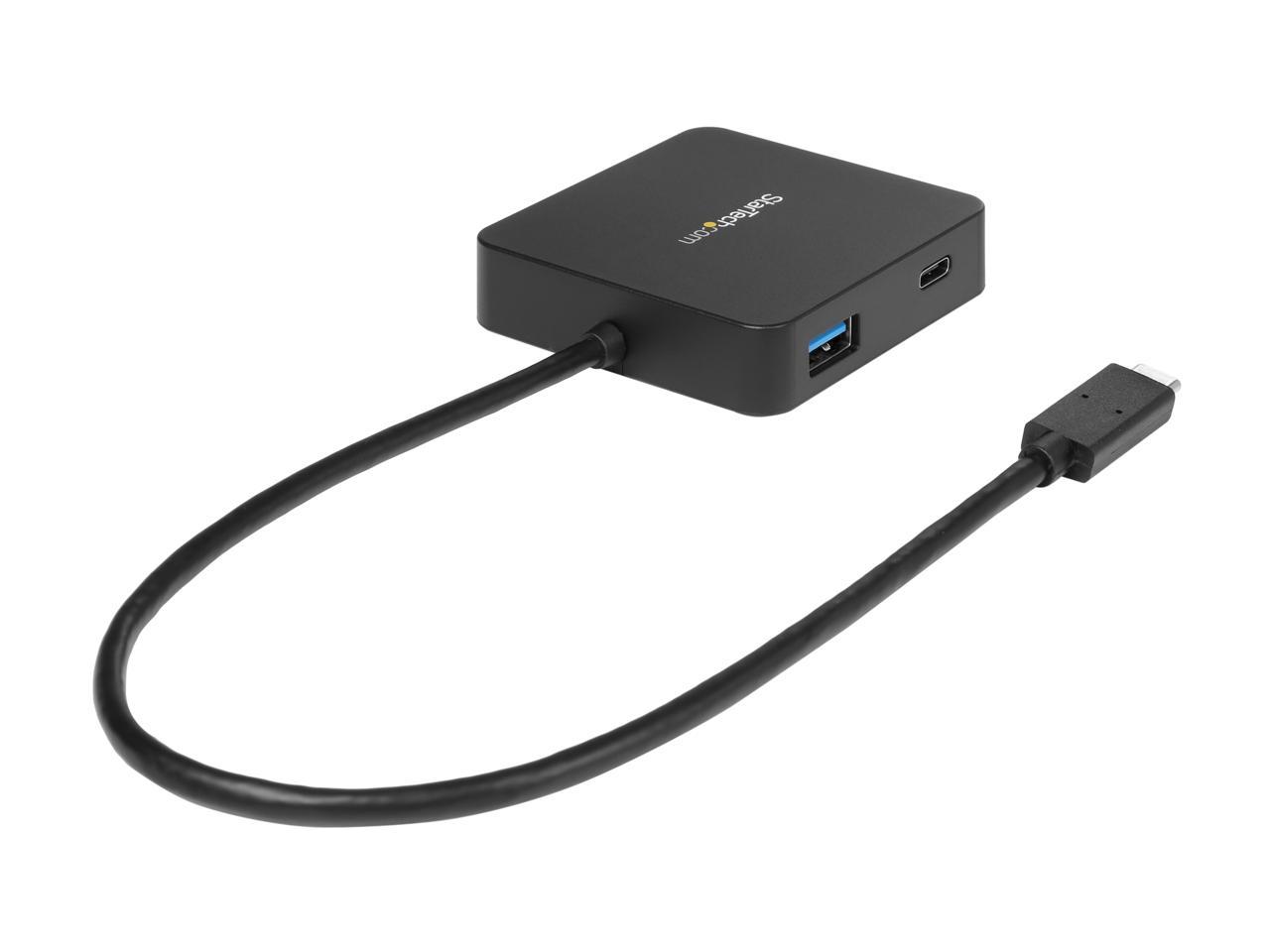 StarTech.com DKT30CHD USB C Multiport Adapter - USB-C to 4K HDMI / USB 3.0 / Gigabit Ethernet - Powered USB Hub - USB-C to USB Adapter