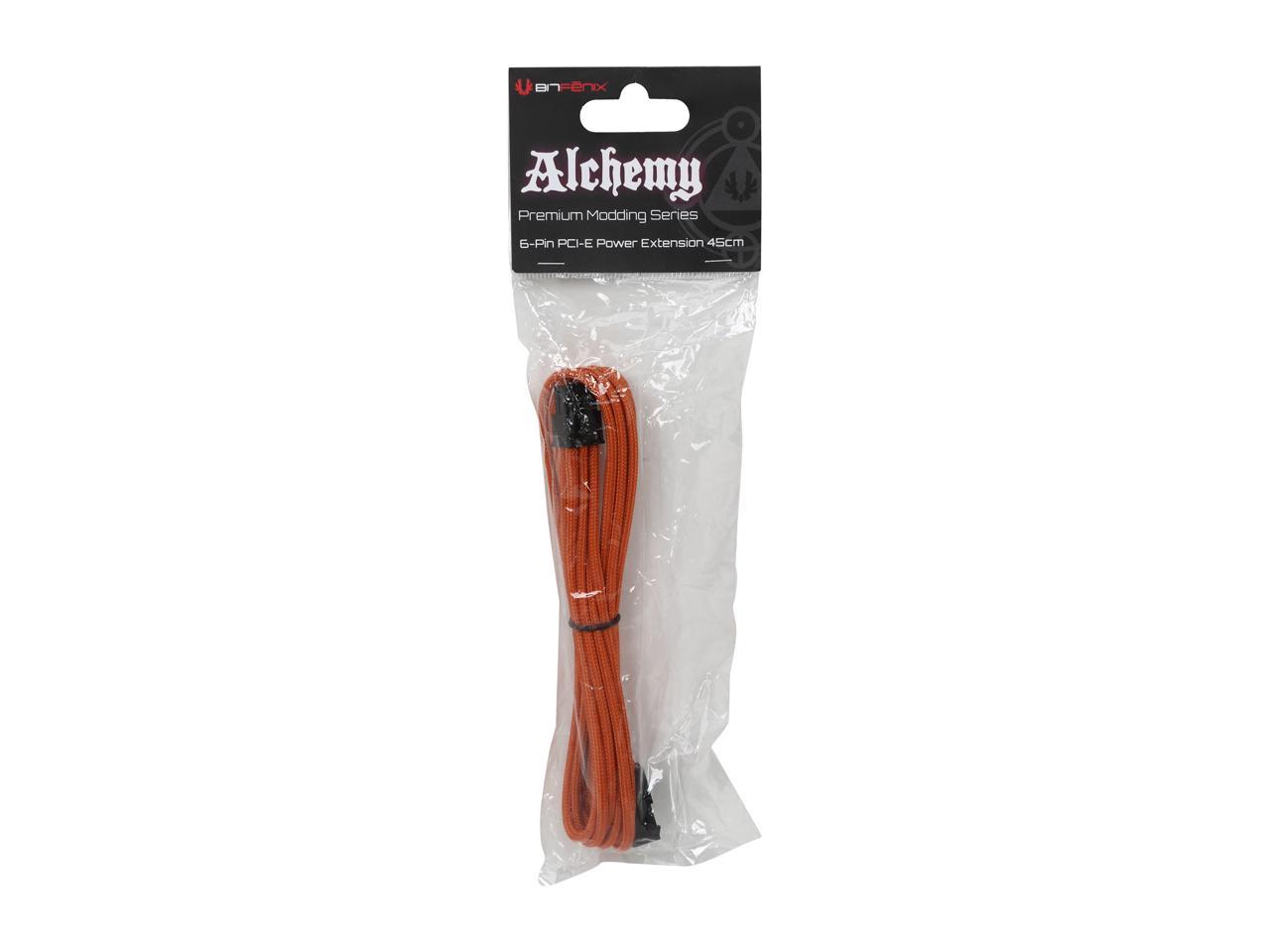 BitFenix BFA-MSC-6PEG45OK-RP 1.47 ft. 6-pin Video Card Extension Cable Male to Female
