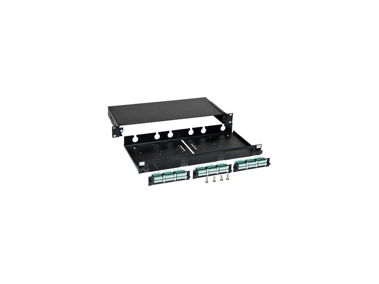 N492-036-LCLC-E 36 Port LC/LC 1U Rackmount Fiber Enclosure Patch Panel