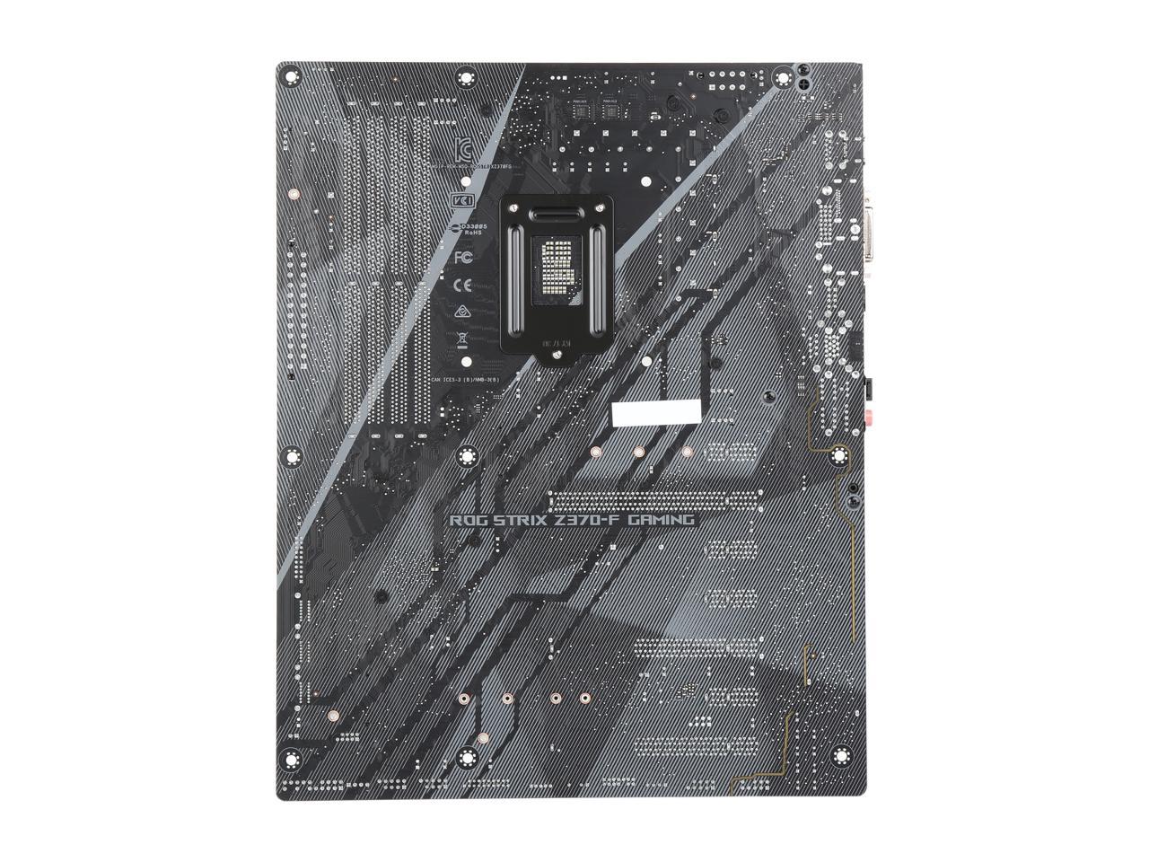ASUS ROG Strix Z370-F Gaming LGA 1151 (300 Series) Intel Z370 HDMI SATA 6Gb/s USB 3.1 ATX Intel Motherboard