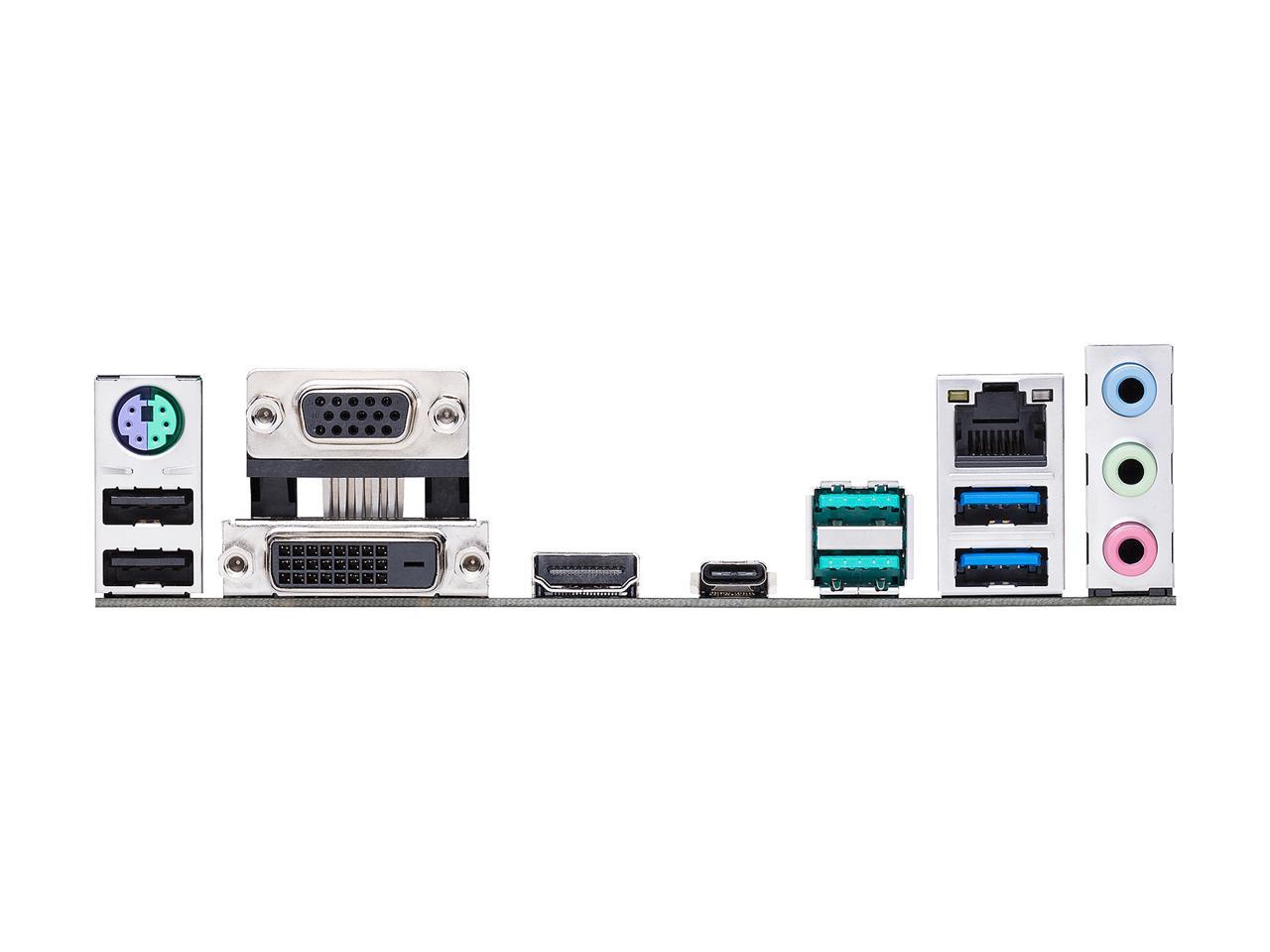 ASUS Prime H370M-Plus/CSM LGA1151 (300 Series) DDR4 HDMI DVI VGA M.2 mATX Motherboard