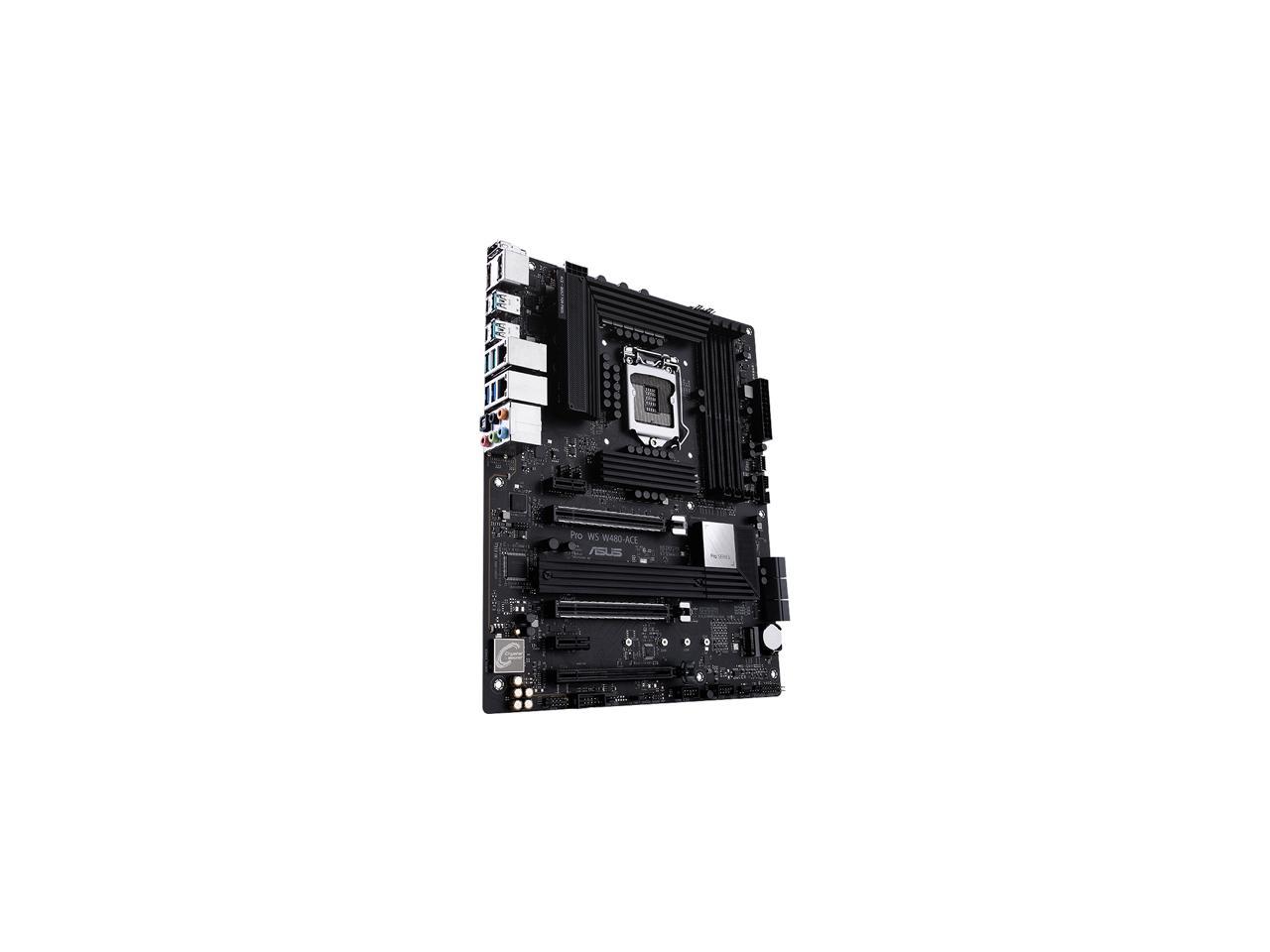 ASUS Pro WS W480-ACE LGA 1200 Intel W480 SATA 6Gb/s ATX Intel Motherboard