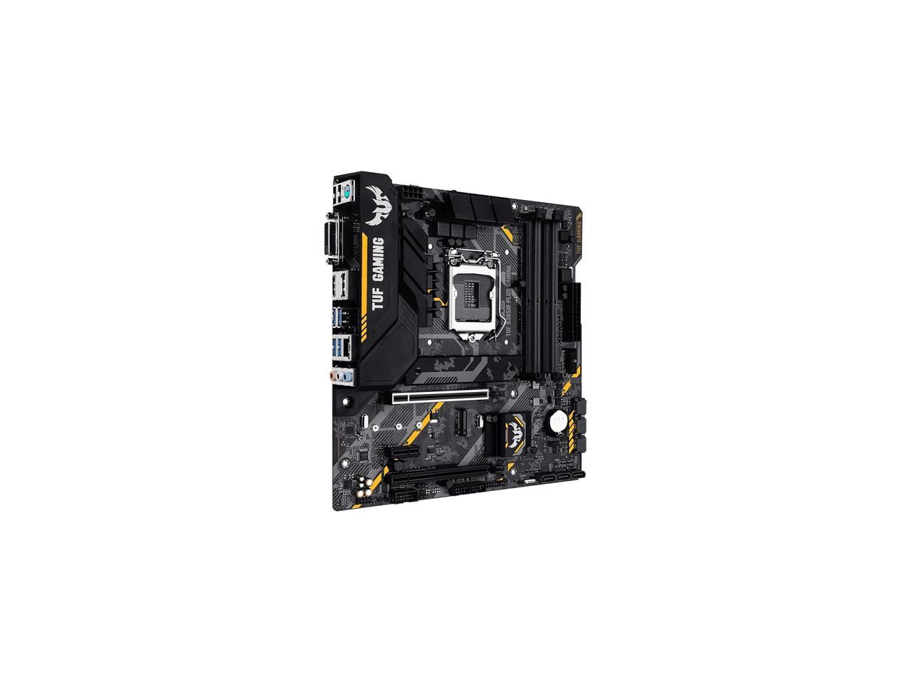 ASUS TUF B365M-Plus Gaming LGA 1151 (300 Series) Intel B365 SATA 6Gb/s Micro ATX Intel Motherboard