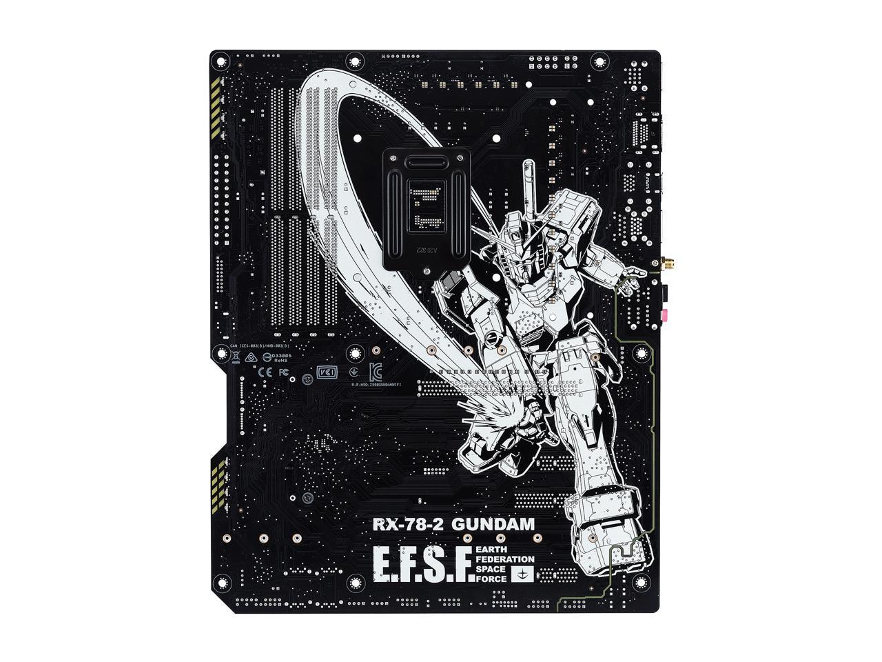 ASUS Z590 WIFI GUNDAM EDITION LGA 1200 Intel Z590 SATA 6Gb/s ATX Intel Motherboard