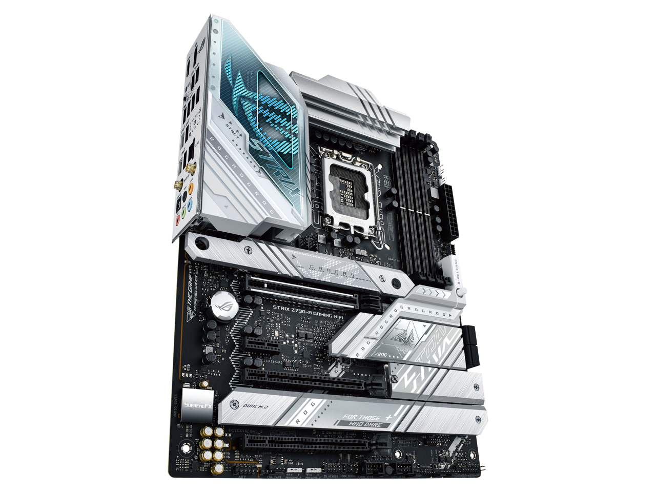 ASUS ROG Strix Z790-A Gaming WiFi LGA 1700(Intel 12th Gen&13th Gen) ATX gaming motherboard(16 + 1 power stages, DDR5, four M.2 slots, PCIe 5.0, WiFi 6E, USB 3.2 Gen 2x2 Type-C with PD 3.0 up to 30W, Aura Sync RGB)