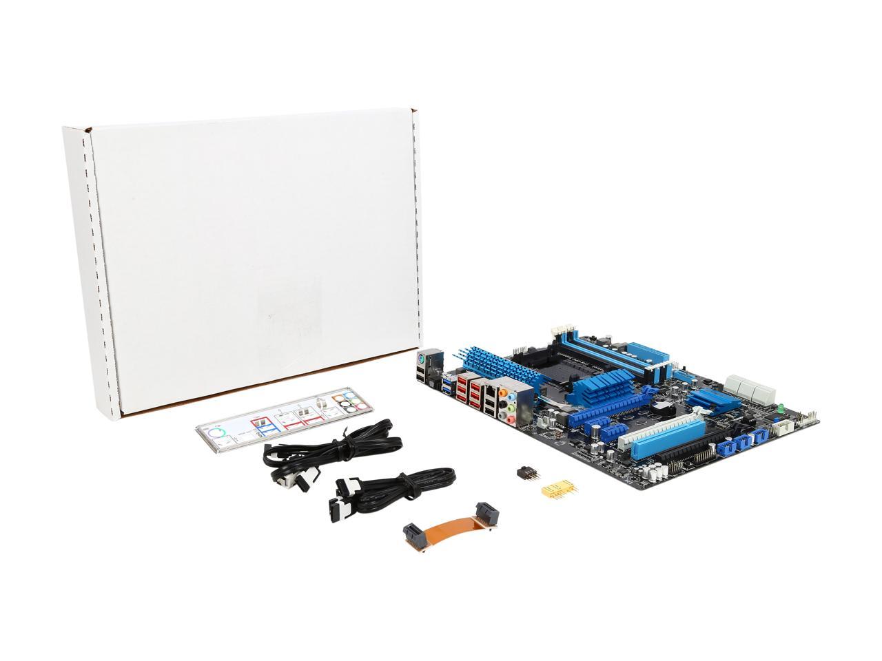 ASUS M5A99X EVO R2.0-R AM3+ AMD 990X + SB950 SATA 6Gb/s USB 3.0 ATX AMD Motherboard with UEFI BIOS - Certified - Grade A