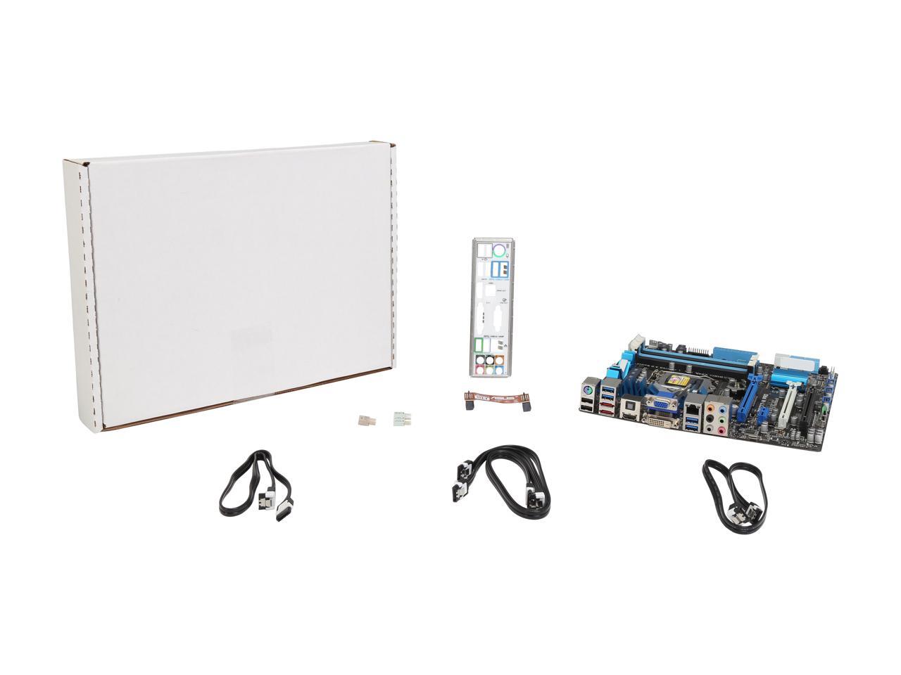 ASUS P8Z77-M PRO-R LGA 1155 Intel Z77 HDMI SATA 6Gb/s USB 3.0 Micro ATX Intel Motherboard - Certified - Grade A