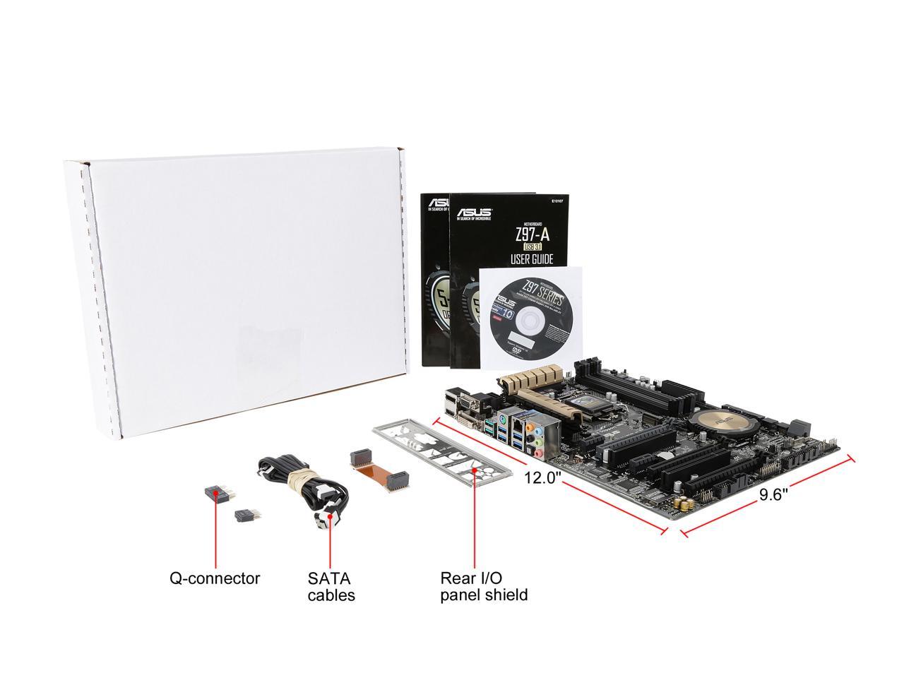 ASUS Z97-A/USB 3.1 ATX Intel Motherboard