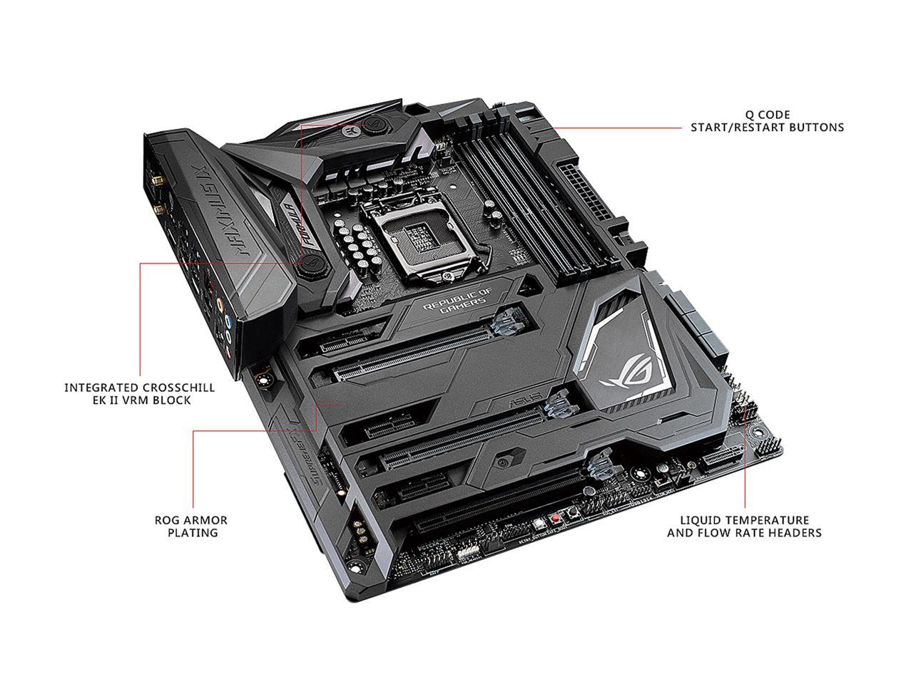 ASUS ROG Maximus IX Formula LGA1151 DDR4 DP HDMI M.2 Z270 ATX Motherboard
