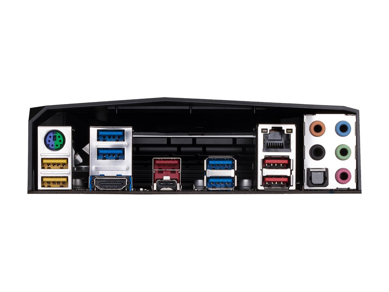 GIGABYTE GA-AX370-Gaming K5 (rev. 1.0) AM4 AMD X370 SATA 6Gb/s USB 3.1 HDMI ATX AMD Motherboard