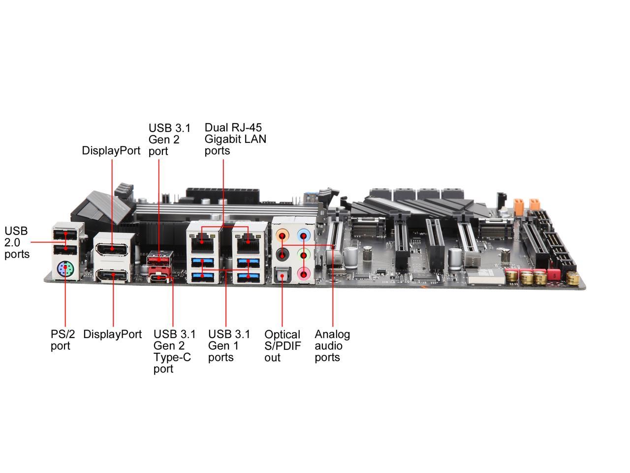 GIGABYTE C246-WU4 LGA 1151 (300 Series) Intel C246 SATA 6Gb/s ATX Intel Motherboard