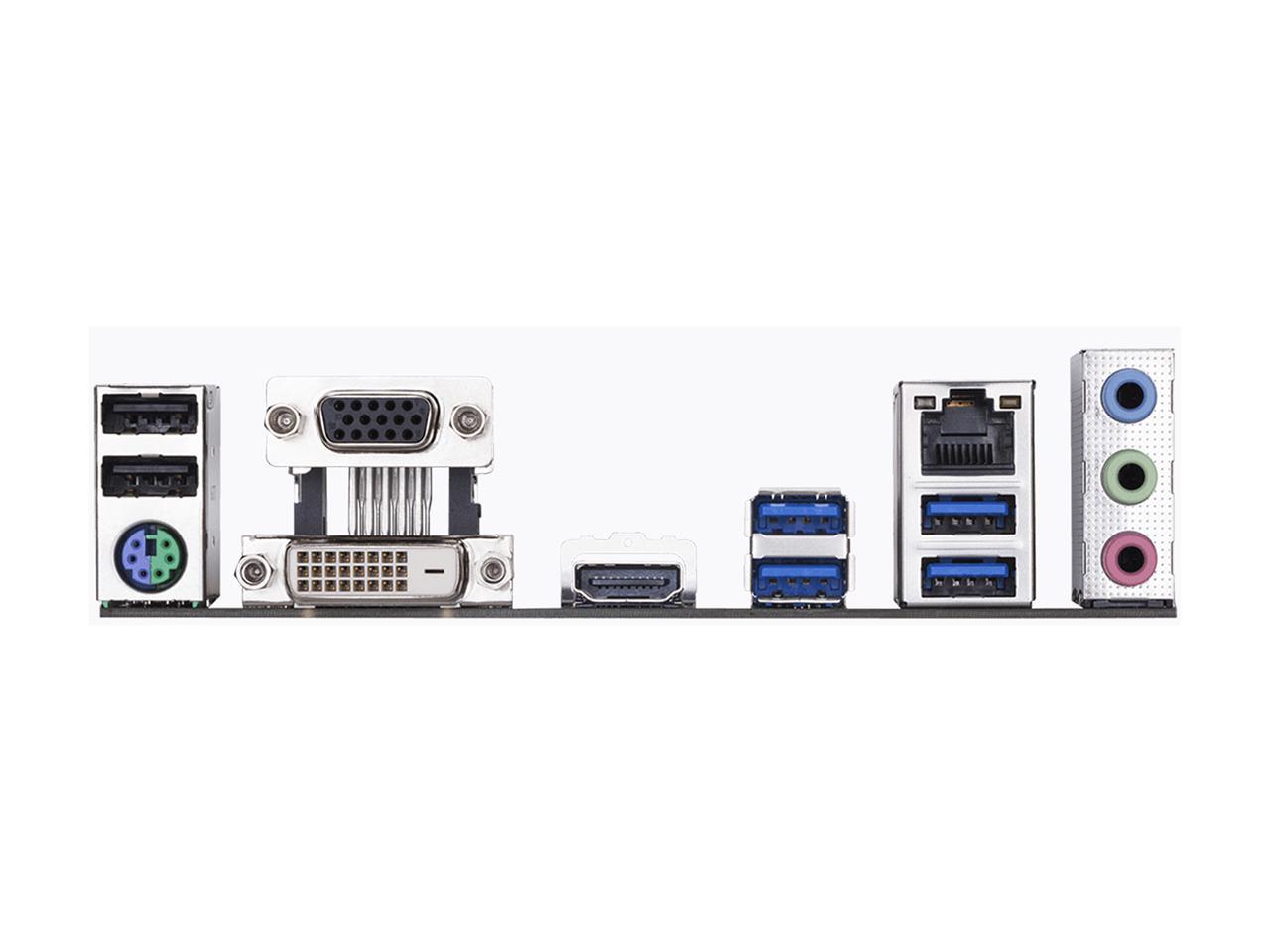 GIGABYTE B365M DS3H LGA 1151 (300 Series) Intel B365 SATA 6Gb/s Micro ATX Intel Motherboard