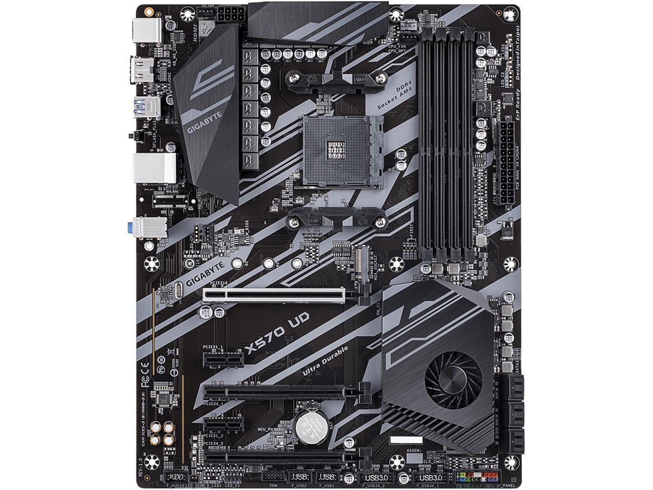 GIGABYTE X570 UD AM4 AMD X570 SATA 6Gb/s ATX AMD Motherboard