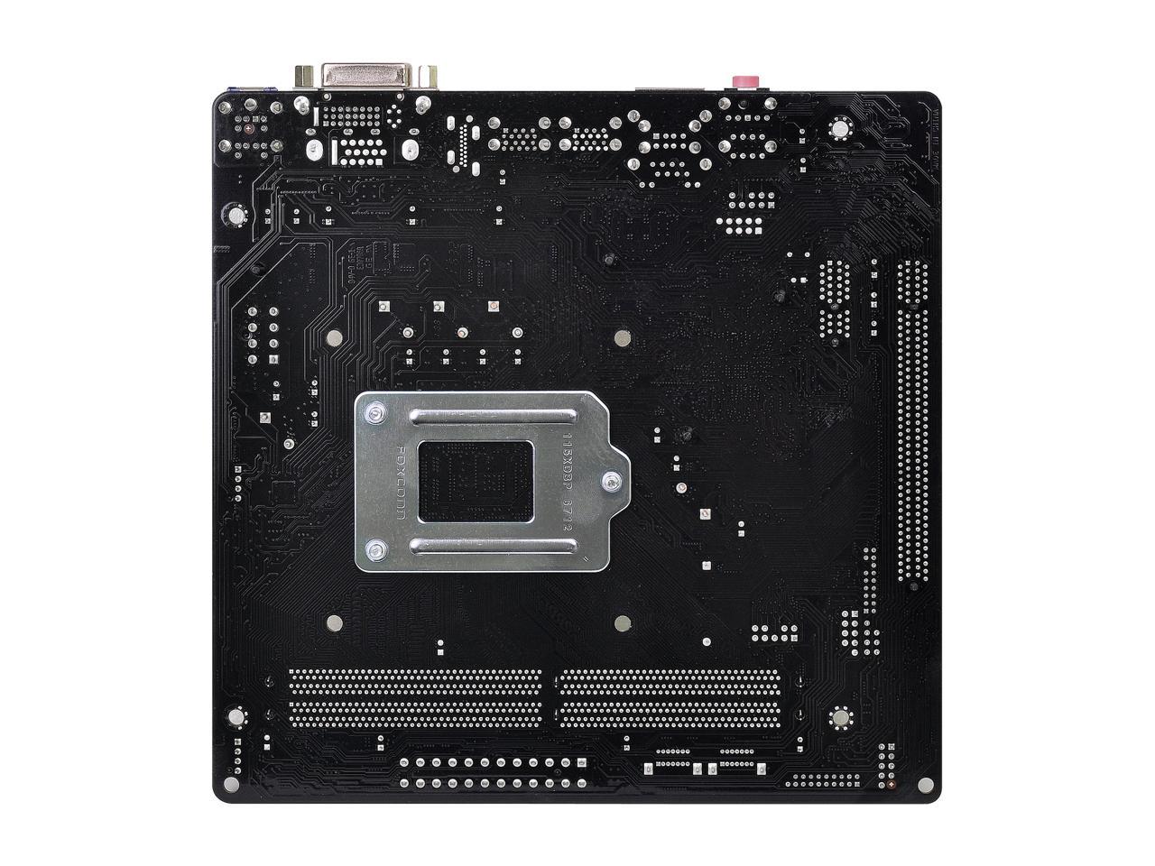 ASRock H110M-DGS R3.0 LGA 1151 Intel H110 SATA 6Gb/s USB 3.0 Micro ATX Motherboards - Intel