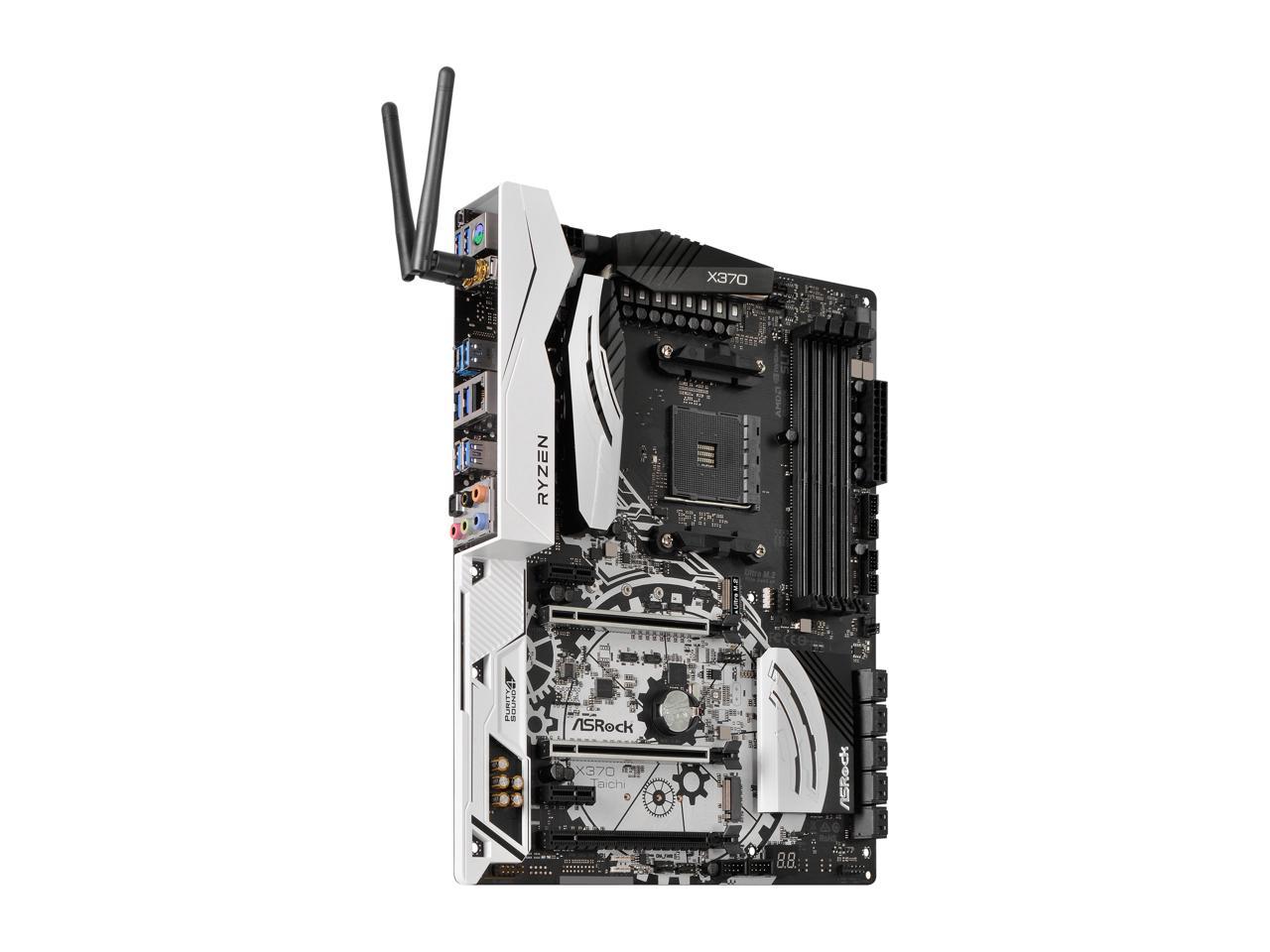 ASRock X370 Taichi AM4 AMD Promontory X370 SATA 6Gb/s ATX AMD Motherboard
