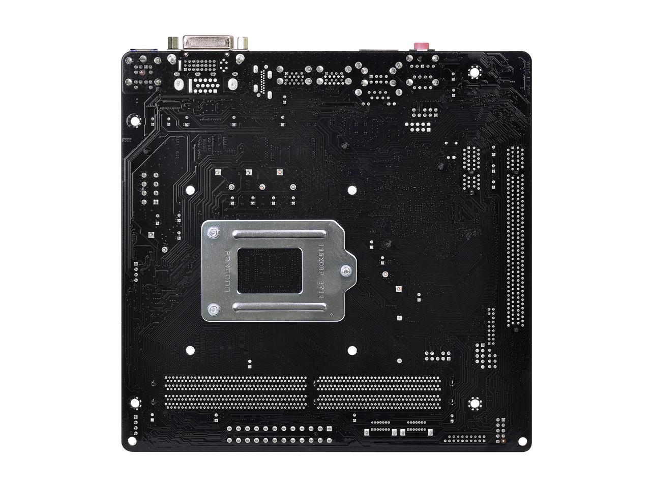 ASRock H110M-HDS R3.0 LGA 1151 Intel H110 HDMI SATA 6Gb/s USB 3.0 Micro ATX Motherboards - Intel