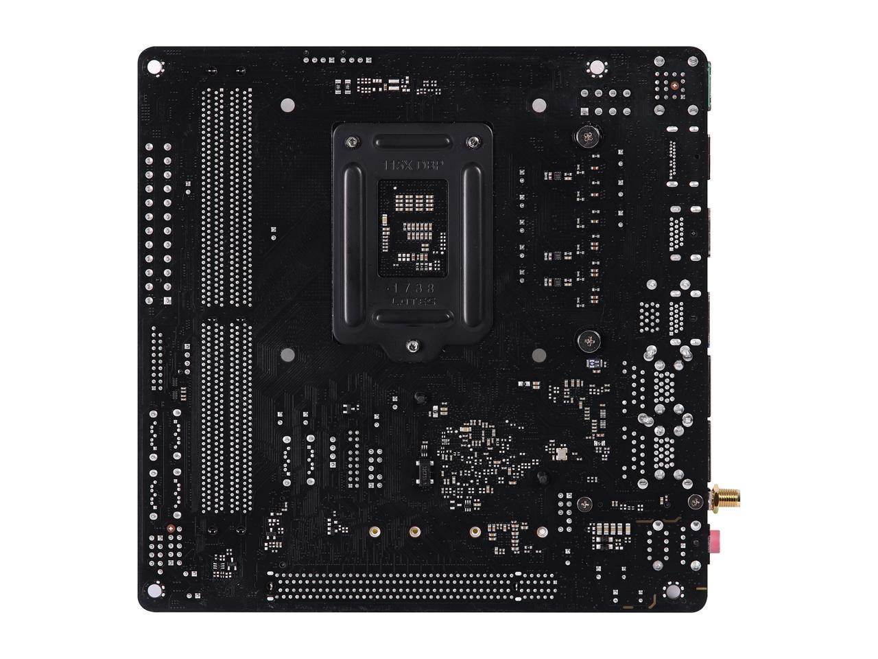 ASRock H370M-ITX/ac LGA 1151 (300 Series) Intel H370 HDMI SATA 6Gb/s USB 3.1 Mini ITX Intel Motherboard