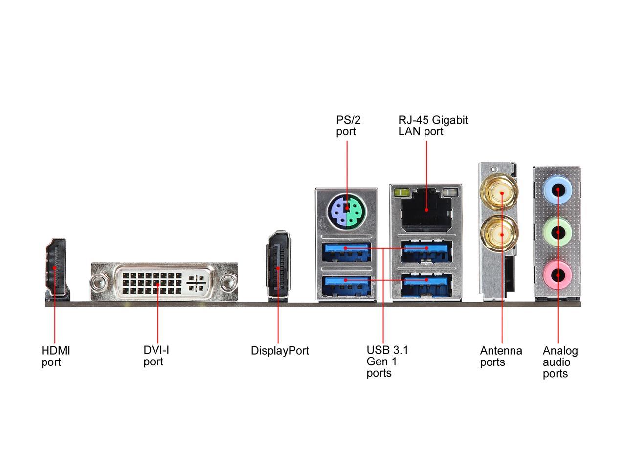 ASRock B365M-ITX/ac LGA 1151 (300 Series) Intel B365 HDMI SATA 6Gb/s USB 3.1 Mini ITX Intel Motherboard