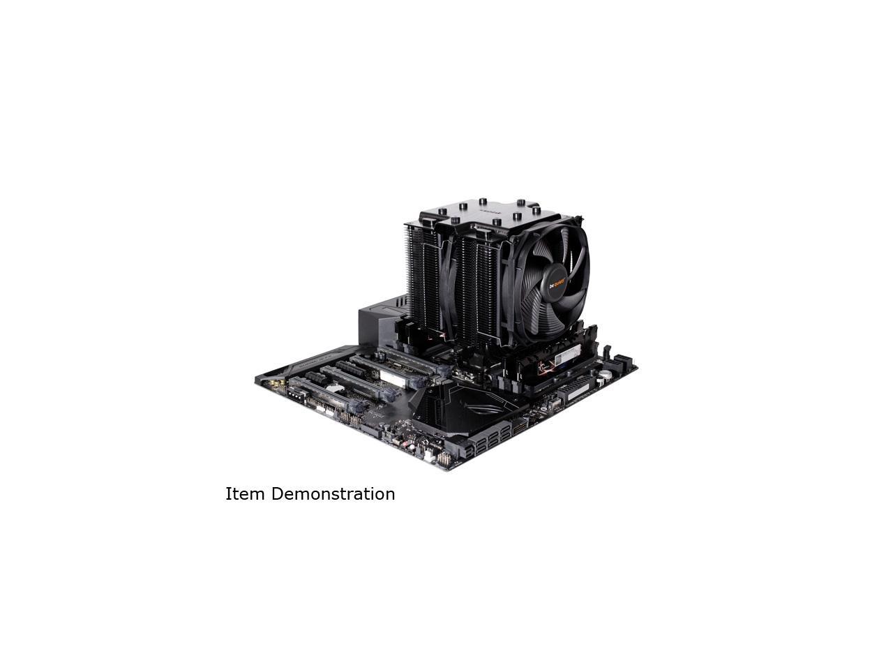 be quiet! Dark Rock Pro TR4 for AMD, high-end CPU Cooler, 250W TDP, two Silent Wings 3 PWM fans 135/120, Ryzen Threadripper ONLY
