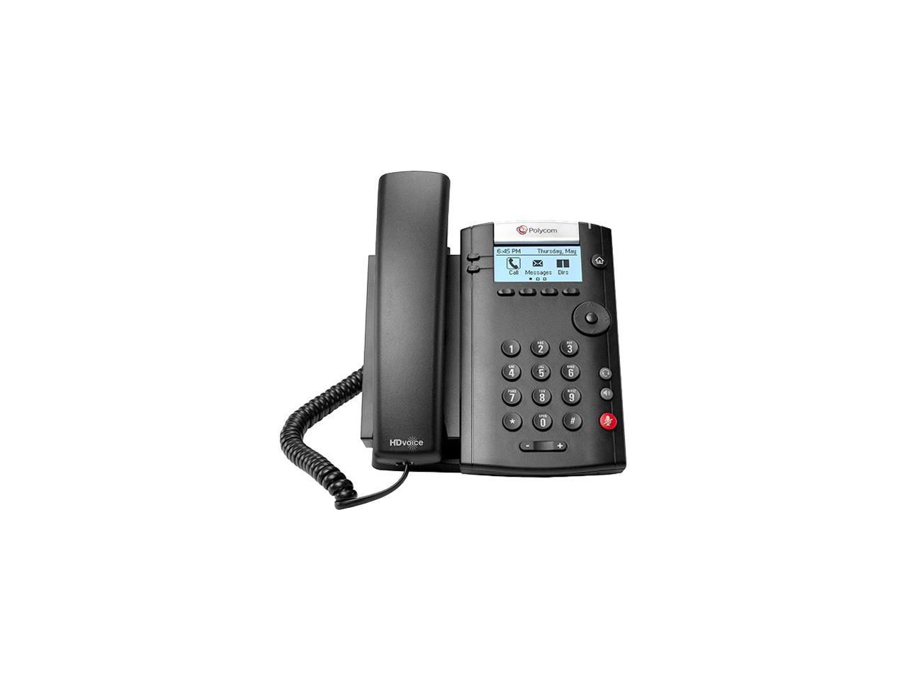 Polycom 201 IP Phone - Desktop, Wall Mountable