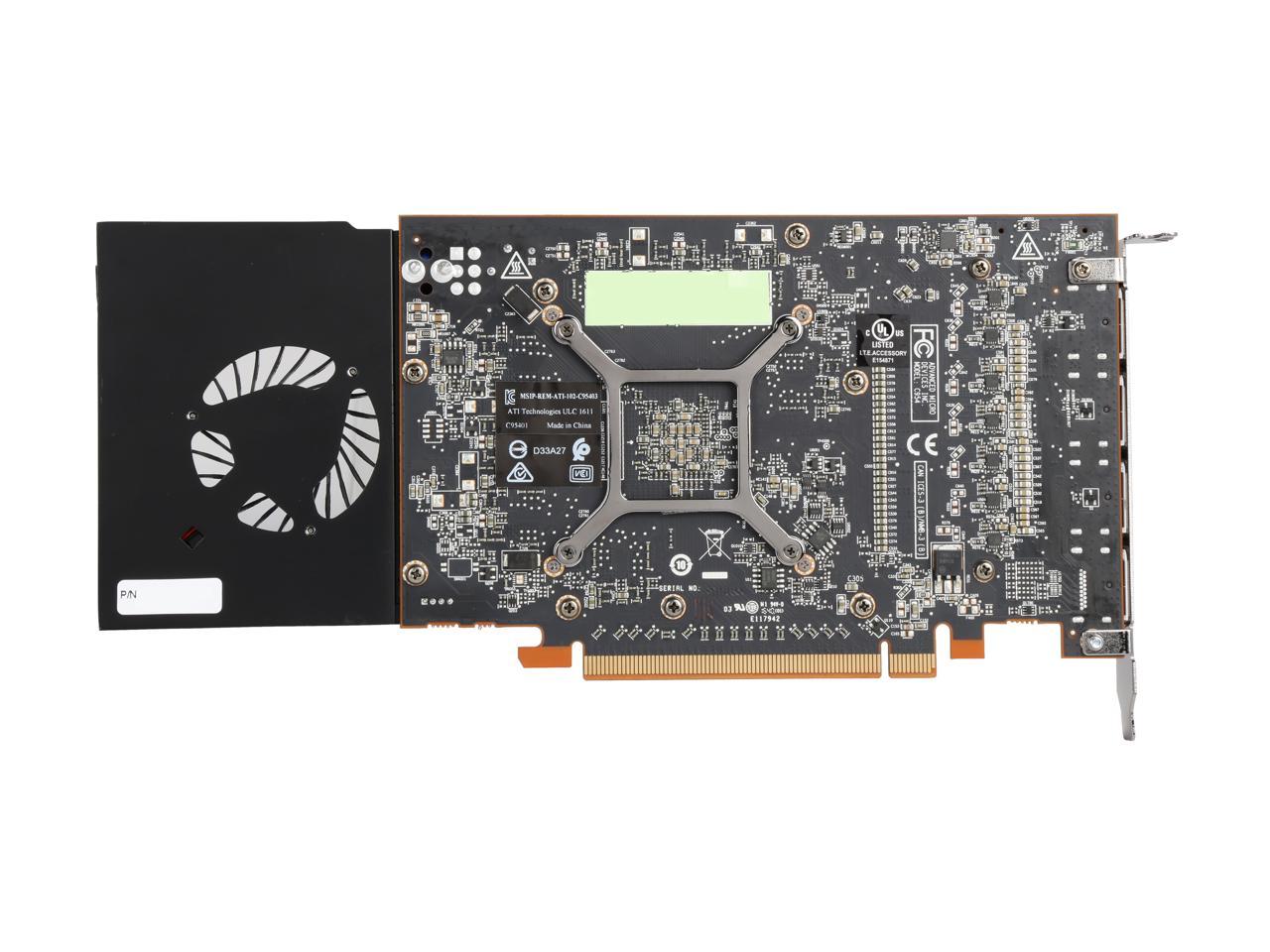 Radeon Pro WX 7100 100-505826 8GB 256-bit GDDR5 Workstation Video Card