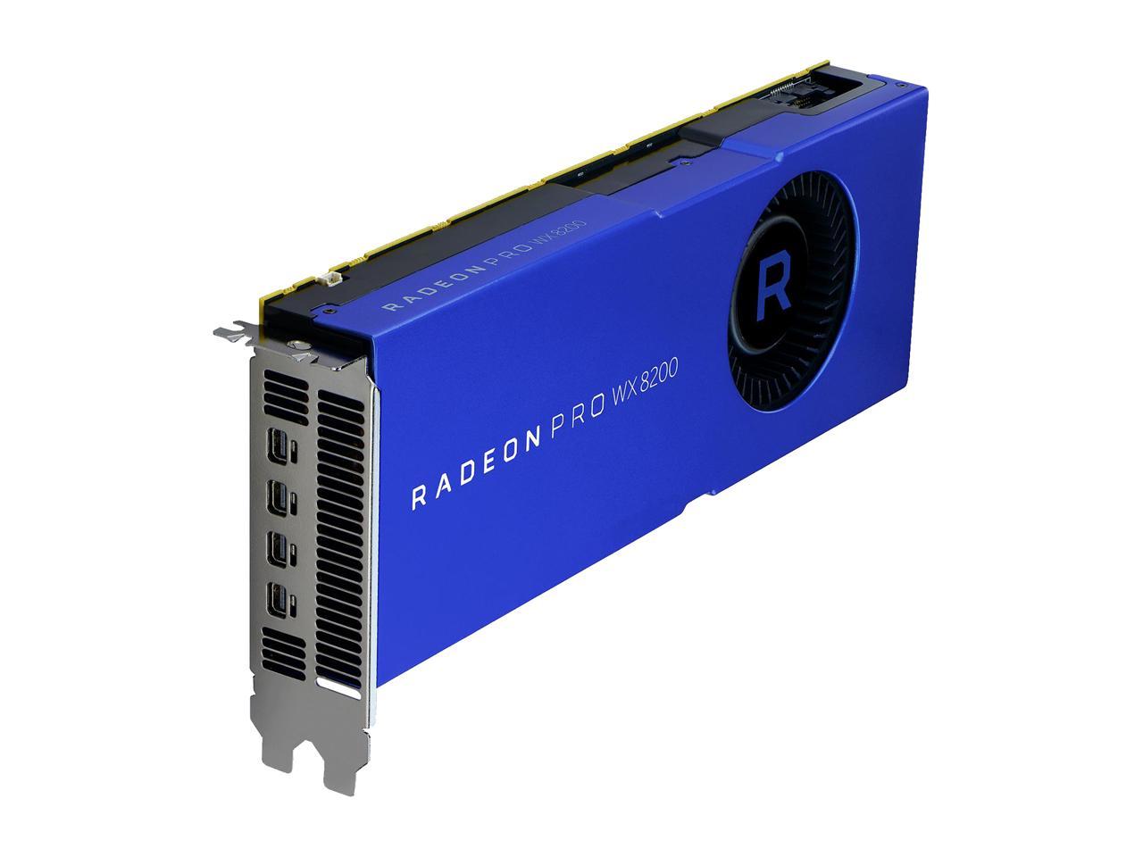AMD Radeon Pro WX 8200 8GB 2048-bit HBM2 100-505956 Workstation Video Card