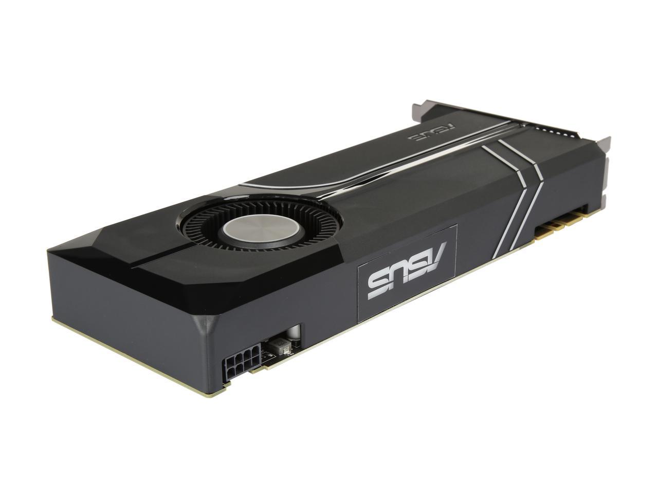 ASUS Turbo GeForce GTX 1070 Ti TURBO-GTX1070TI-8G 8GB 256-Bit GDDR5 PCI Express 3.0 HDCP Ready SLI Support Video Card