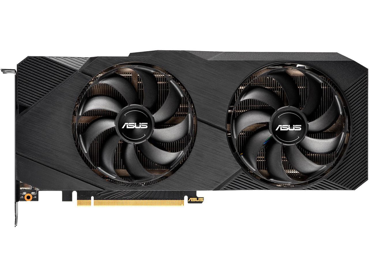 ASUS GeForce RTX 2070 Super Overclocked 8G EVO GDDR6 Dual-Fan Edition HDMI DisplayPort Gaming Graphics Card (DUAL-RTX2070S-O8G-EVO)