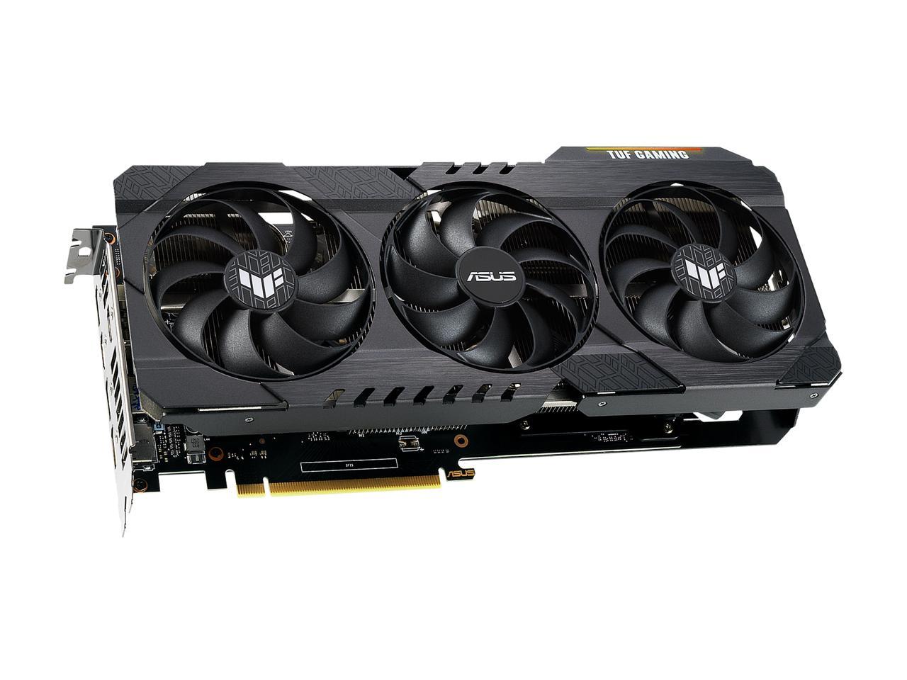 ASUS TUF Gaming GeForce RTX 3060 12GB GDDR6 PCI Express 4.0 Video Card TUF-RTX3060-O12G-V2-GAMING