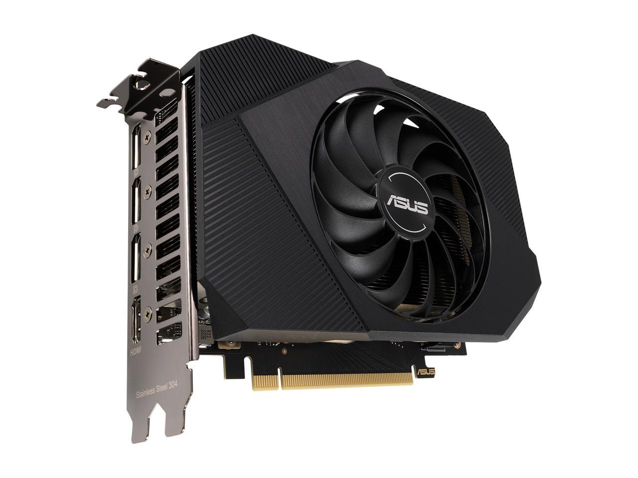 ASUS Phoenix GeForce RTX 3050 8GB GDDR6 PCI Express 4.0 Video Card PH-RTX3050-8G