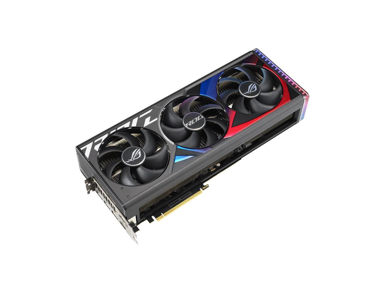 ASUS ROG Strix GeForce RTX 4090 Gaming Graphics Card (PCIe 4.0, 24GB GDDR6X, HDMI 2.1a, DisplayPort 1.4a) ROG-STRIX-RTX4090-24G-GAMING